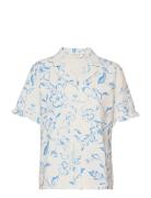 Shirt Ss Topp Multi/patterned Rosemunde