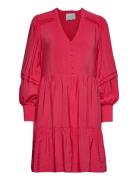 Rozalia Dress Kort Kjole Pink Dante6
