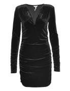 Objalona L/S Dress 124 Kort Kjole Black Object