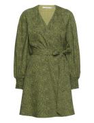 Calliopegz Dress Kort Kjole Khaki Green Gestuz