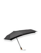 Senz ° Mini Automatic Deluxe Foldable Storm Umbrella, Paraply Black Se...