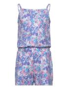 Kmgminda Strap Aop Playsuit Jrs Jumpsuit Multi/patterned Kids Only