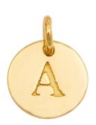 Beloved Mini Letter Gold Halskjede Anheng Gold Syster P