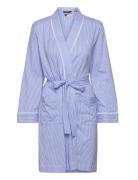 Lrl Kimono Wrap Robe Morgenkåpe Blue Lauren Ralph Lauren Homewear