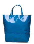 Zia Shopper Bags Totes Blue Gina Tricot