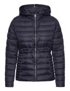 Feminine Lw Down Jacket Fôret Jakke Navy Tommy Hilfiger