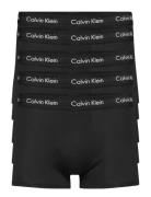 Low Rise Trunk 5Pk Boksershorts Black Calvin Klein
