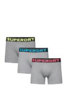 Boxer Triple Pack Boksershorts Grey Superdry