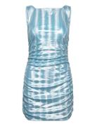 Estellecras Dress Kort Kjole Blue Cras