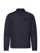 Jacket Regular Vattert Jakke Navy Replay