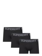 Trunk Triple Pack Boksershorts Black Superdry