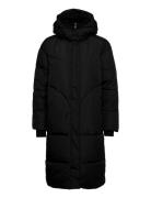 Sringa Puffer Coat Fôret Kåpe Black Soft Rebels