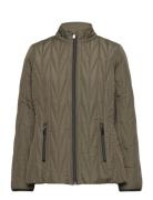 Jacket Outerwear Light Fôret Jakke Green Brandtex