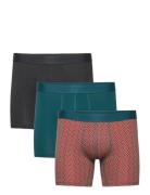 Panos Emporio 3Pk Base Bamboo Boxer Boksershorts Green Panos Emporio