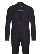 Bs Marin Slim Fit Suit Set Dress Black Bruun & Stengade