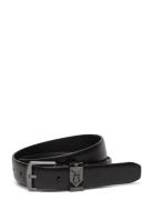 Re-Lock Sqr Buckle Belt 25Mm Belte Black Calvin Klein