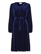 Milena Dress Kort Kjole Navy Jumperfabriken