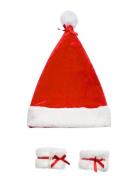 Santa Dress Up Set Accessories Headwear Beanies Red Hunkemöller