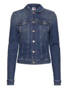 Vivianne Skn Jacket Ah5150 Dongerijakke Denimjakke Blue Tommy Jeans