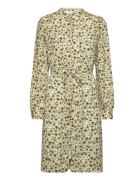 Mschadalia Rikkelie Shirt Dress Aop Kort Kjole Green MSCH Copenhagen