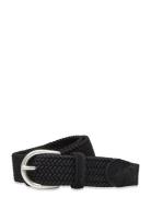 Elastic Braid Belt Belte Black GANT