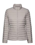 Packable Super Lw Padded Jacket Fôret Jakke Beige Calvin Klein