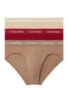 3P Hip Brief Underbukser Y-frontunderbukser Beige Calvin Klein