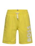 Swim Shorts Badeshorts Yellow BOSS