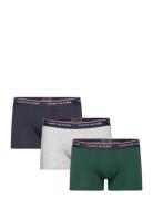 3P Trunk Boksershorts Green Tommy Hilfiger