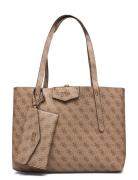 Eco Brenton Tote Shopper Veske Brown GUESS