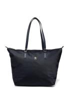 Poppy Th Tote Shopper Veske Navy Tommy Hilfiger