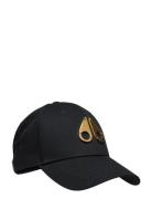 Gold Logo Icon Cap Accessories Headwear Caps Black Moose Knuckles