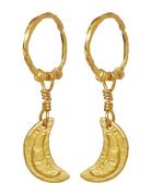 Odessa Earring Øredobber Smykker Gold Maanesten