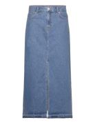 Entarsier Skirt 6863 Langt Skjørt Blue Envii