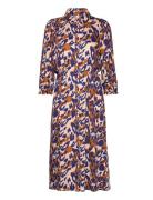Cutania Dress Knelang Kjole Multi/patterned Culture