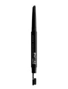 Fill & Fluff Eyebrow Pomade Pencil Øyebrynsblyant Sminke Black NYX Pro...