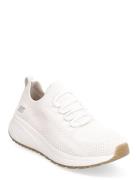 Womens Bobs Sparrow 2.0 - Allegiance Crew Lave Sneakers White Skechers