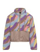 Nkfmolla Teddy Jacket Outerwear Fleece Outerwear Fleece Jackets Multi/...