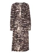 Dress Woven Knelang Kjole Multi/patterned Gerry Weber