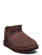 K Classic Ultra Mini Vinterstøvletter Pull On Brown UGG