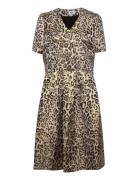 Desmasz Ss Dress Knelang Kjole Multi/patterned Saint Tropez