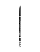 Micro Brow Pencil Øyebrynsblyant Sminke Black NYX Professional Makeup