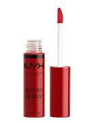 Butter Gloss Lipgloss Sminke Red NYX Professional Makeup