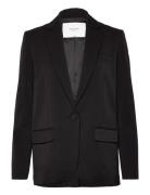 Blazer Blazers Single Breasted Blazers Black Rosemunde