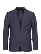 Super 100 Broken Twill Blazer Suits & Blazers Blazers Single Breasted ...