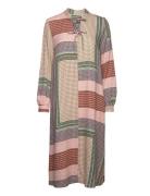 Cutova Long Dress Knelang Kjole Multi/patterned Culture