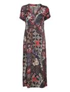 Anita Short Dress Knelang Kjole Multi/patterned ODD MOLLY
