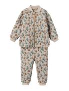 Nmmlajuno Set Quilt Fo Aop Lil Outerwear Thermo Outerwear Thermo Sets ...