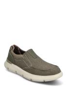 Mens Garza - Conlen Lave Sneakers Khaki Green Skechers