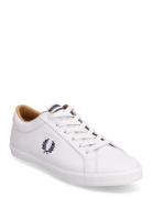 Baseline Leather Lave Sneakers White Fred Perry